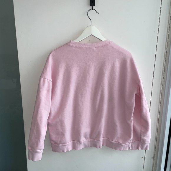 Polaroid logo pink crew-neck sweatshirt - Picture 5 of 5